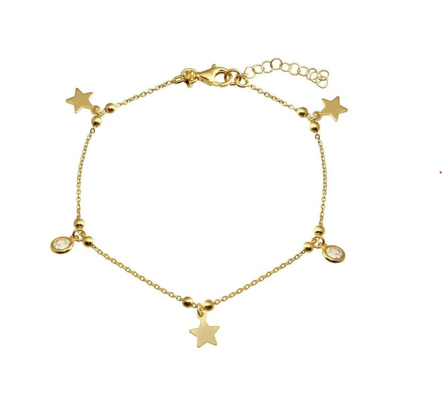 The Diamonds in the Starry Night Bracelet