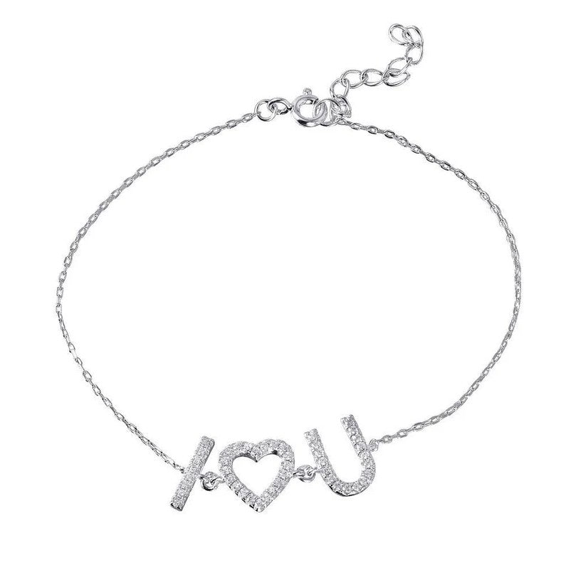 The I Heart You Pavé Bracelet