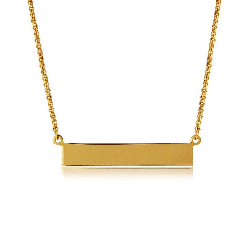 The Dainty Bar Necklace