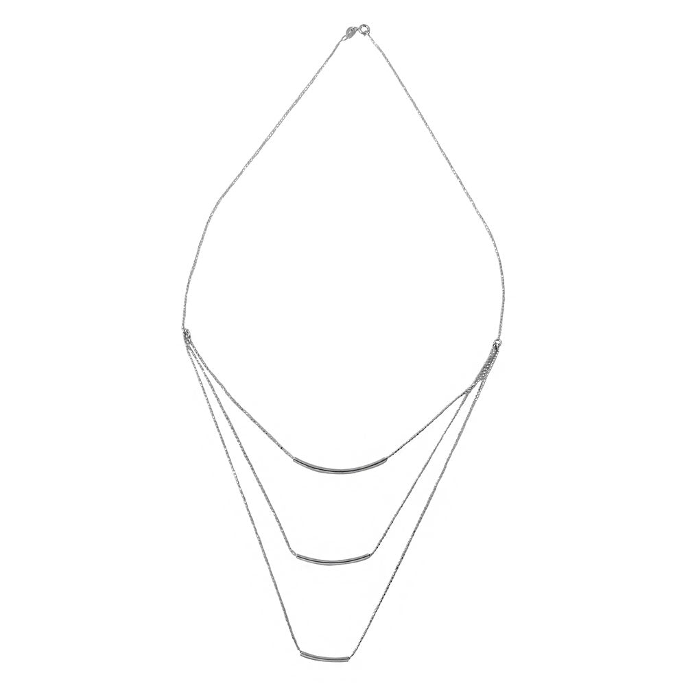 The 3-Layered Bar Necklace
