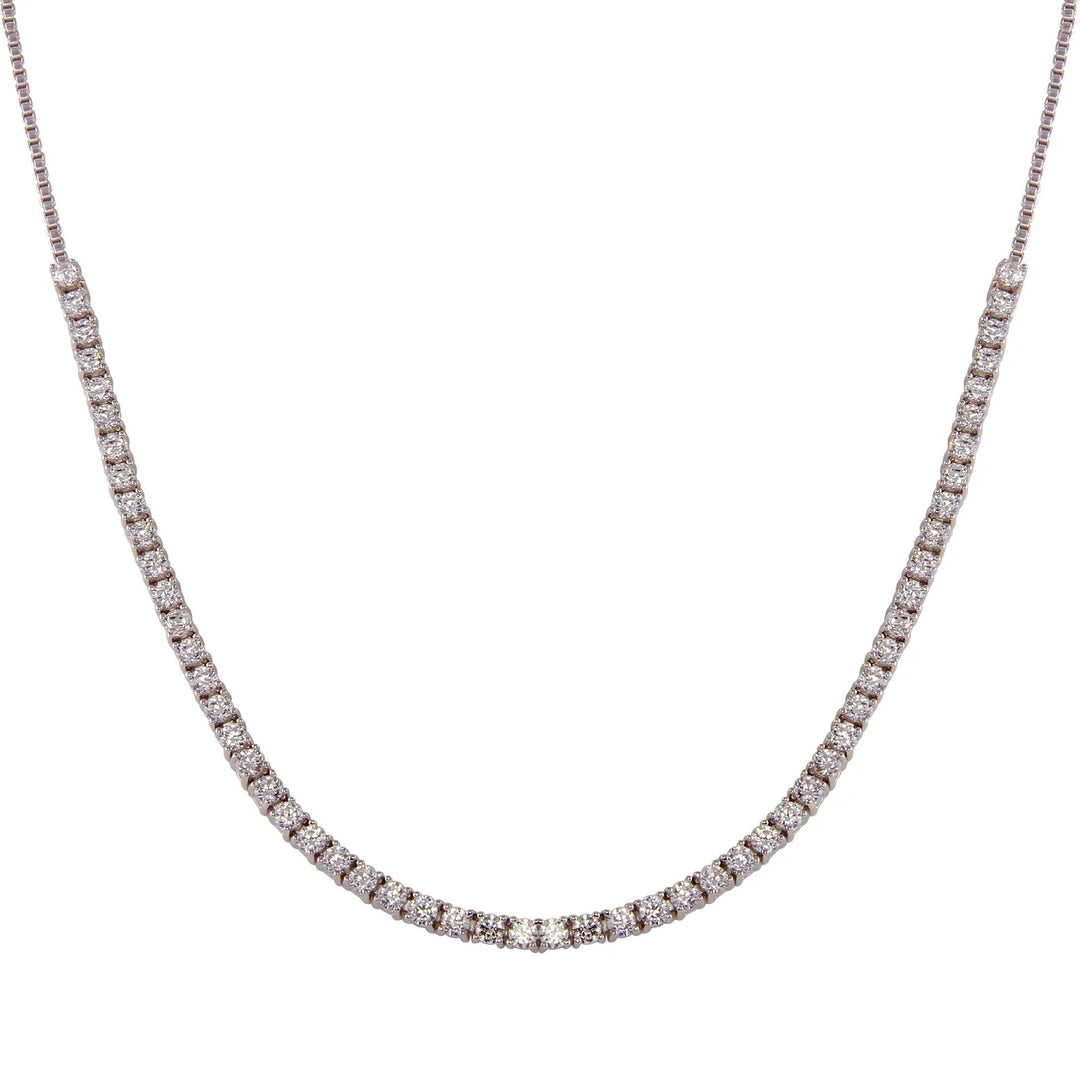 Adjustable Tennis Necklace