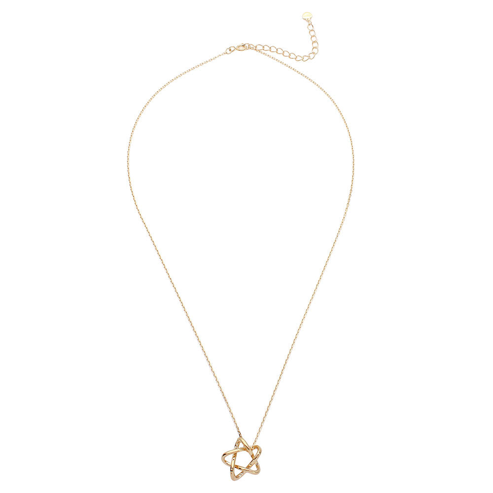 The Intertwined Stars Necklace