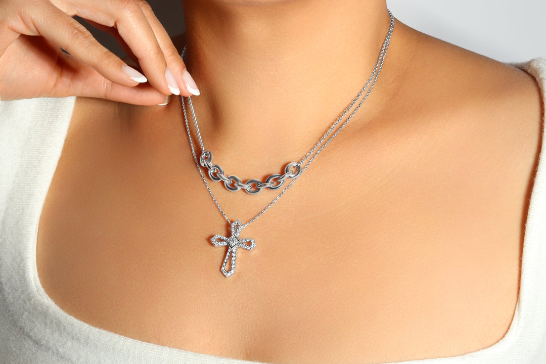 Florentine Chain Link Necklace