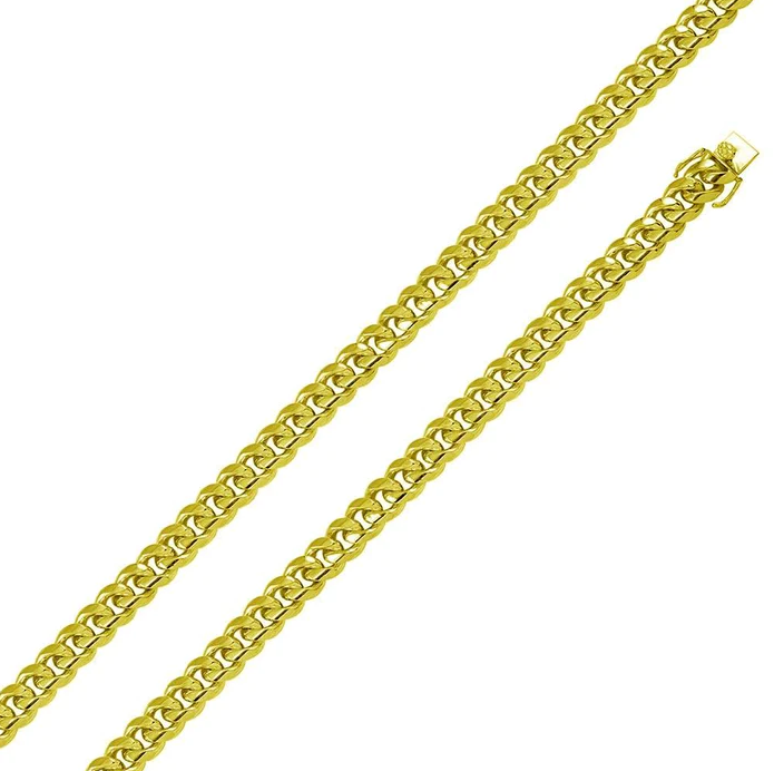 Gold Plated Cuban Link Chain - 9mm