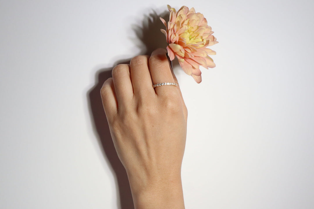 Classic Gold Stackable Eternity Ring