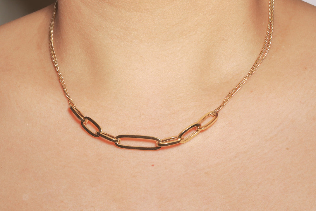 Cuban Paperclip Chain Necklace