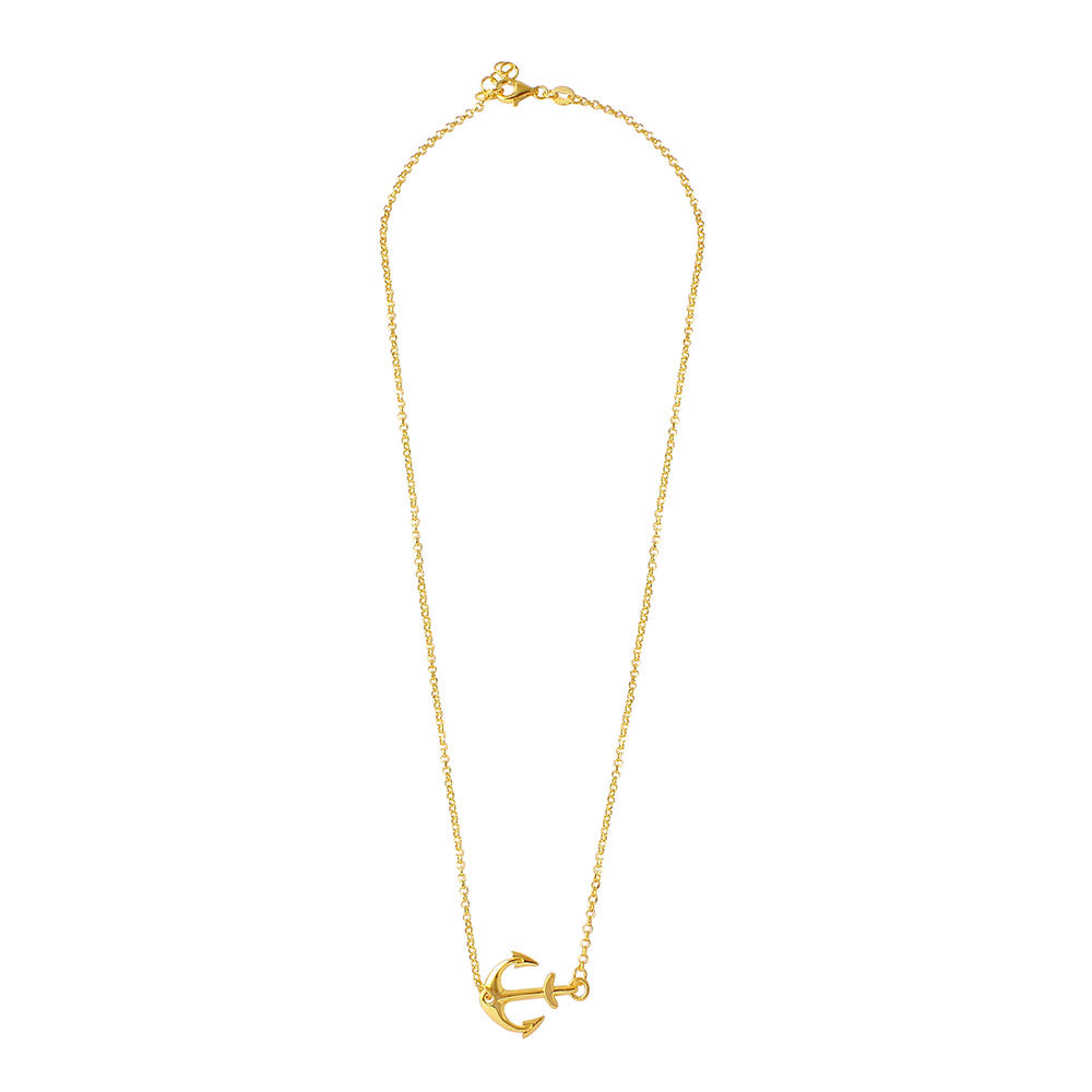 Hope Anchors the Soul Necklace