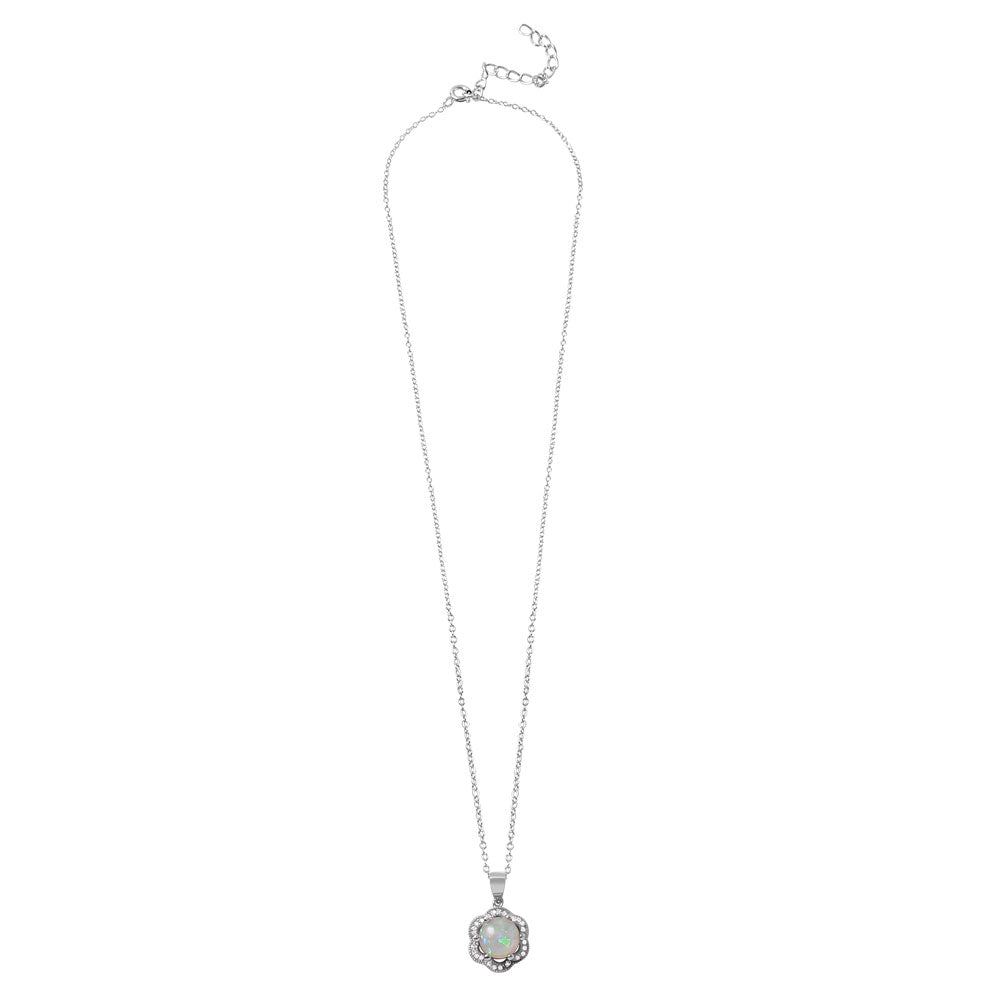 The Rosa Opal Necklace