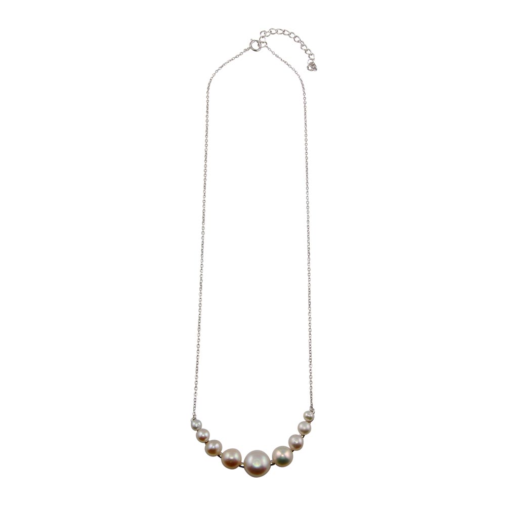 The World is Your Oyster & You are the Pearl Curve Necklace