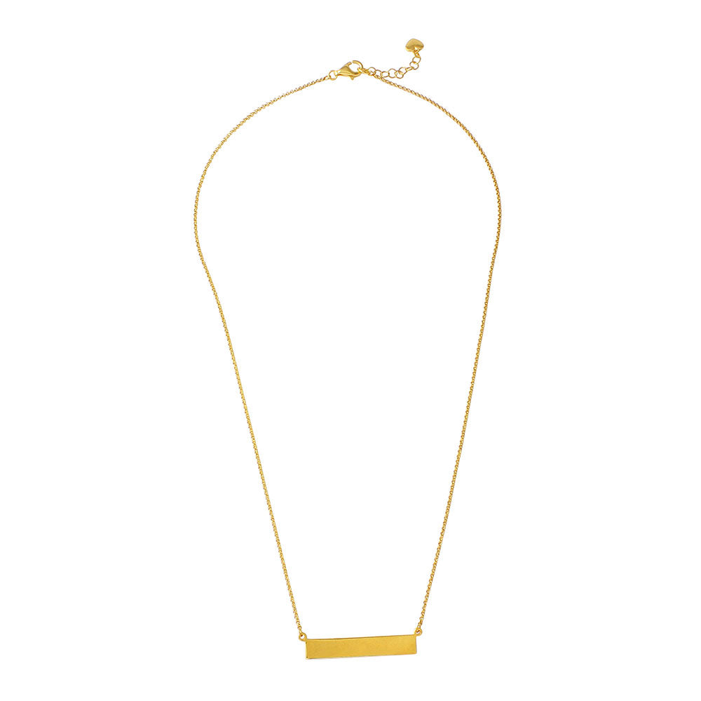 The Dainty Bar Necklace