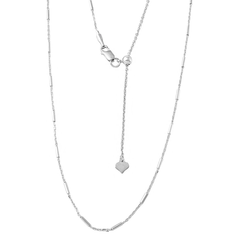The Adjustable Bar Slider Necklace Chain