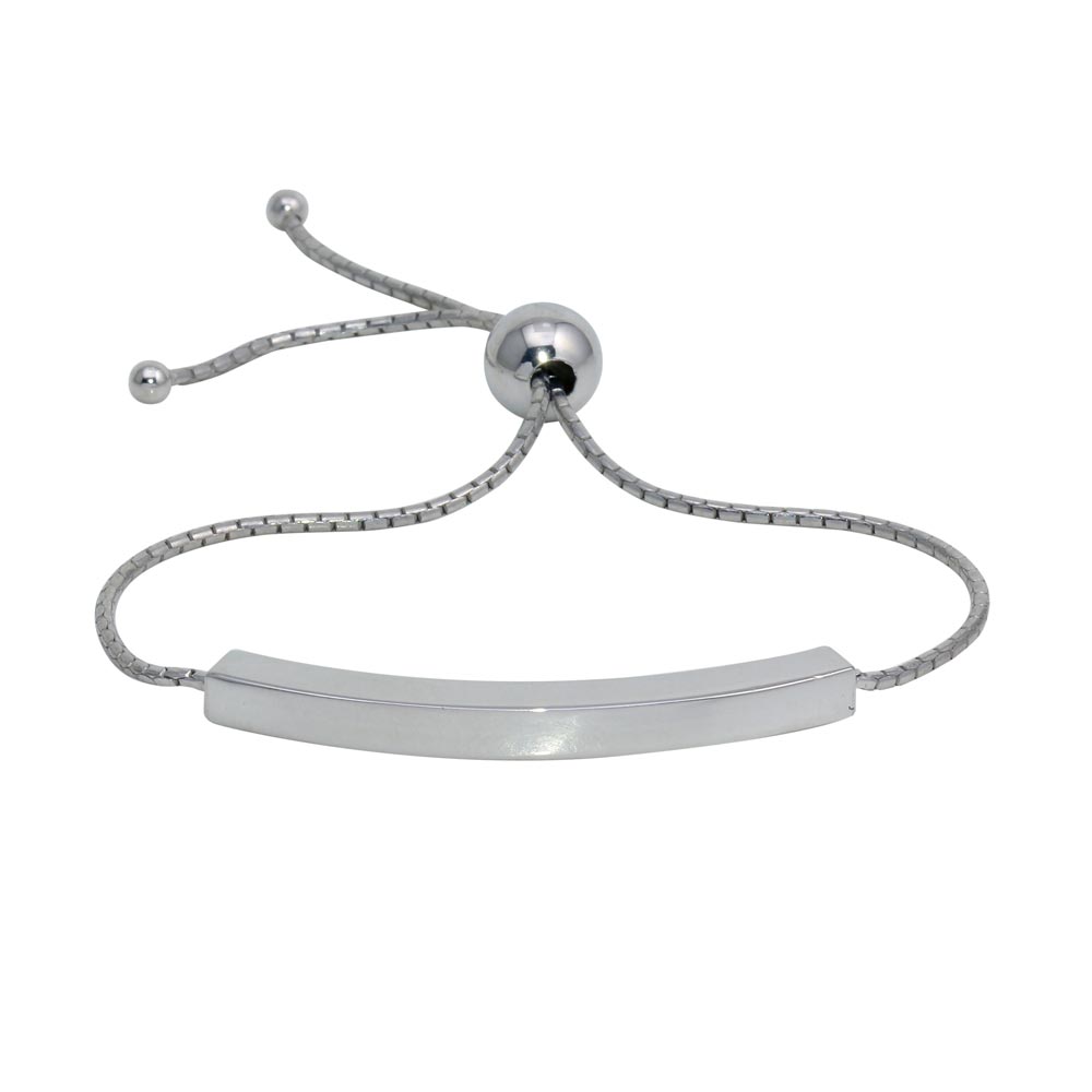 The Curve Friendship Lariat Bar Bracelet