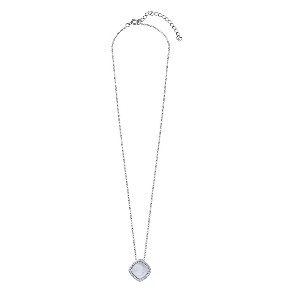 The Square Cut Opal Necklace