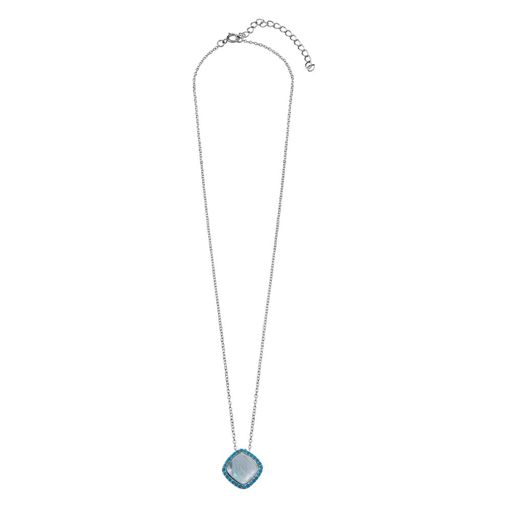The Square Cut Opal Necklace