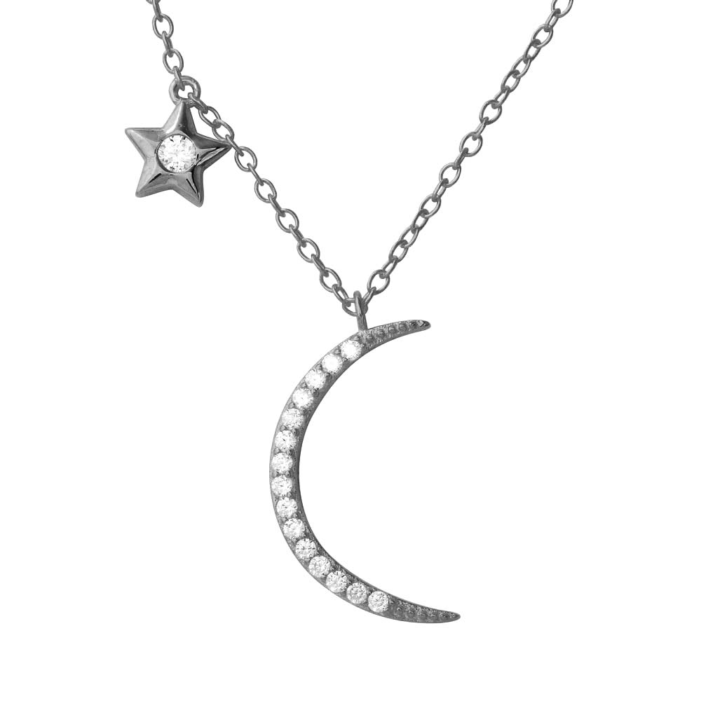 The Beneath the Moon & Star Necklace