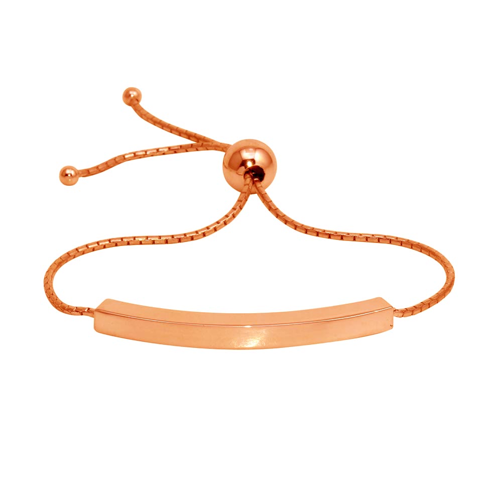 The Curve Friendship Lariat Bar Bracelet