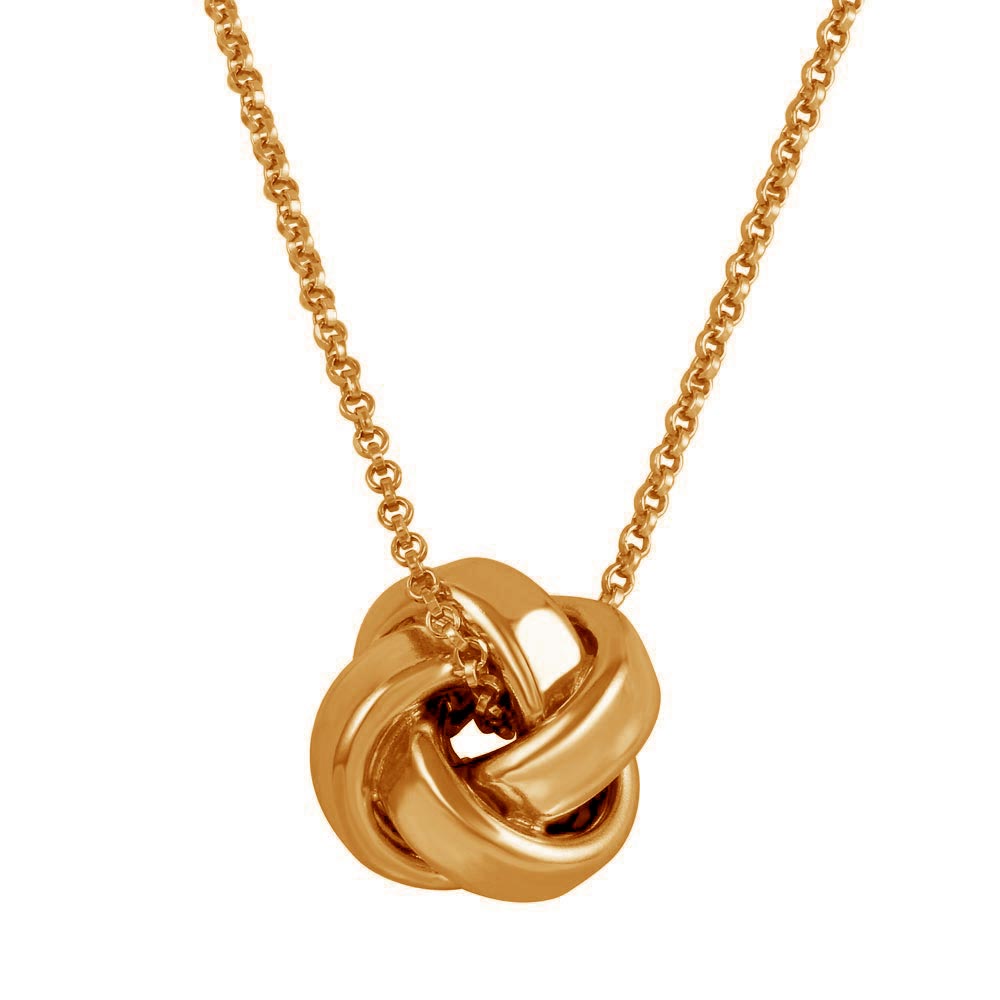 Infinity Love Knot Necklace