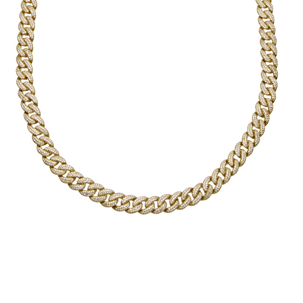 9mm Miami Curb Chain Necklace