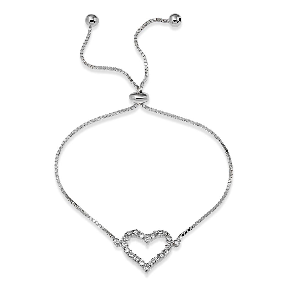 The Heart Lariat Bracelet