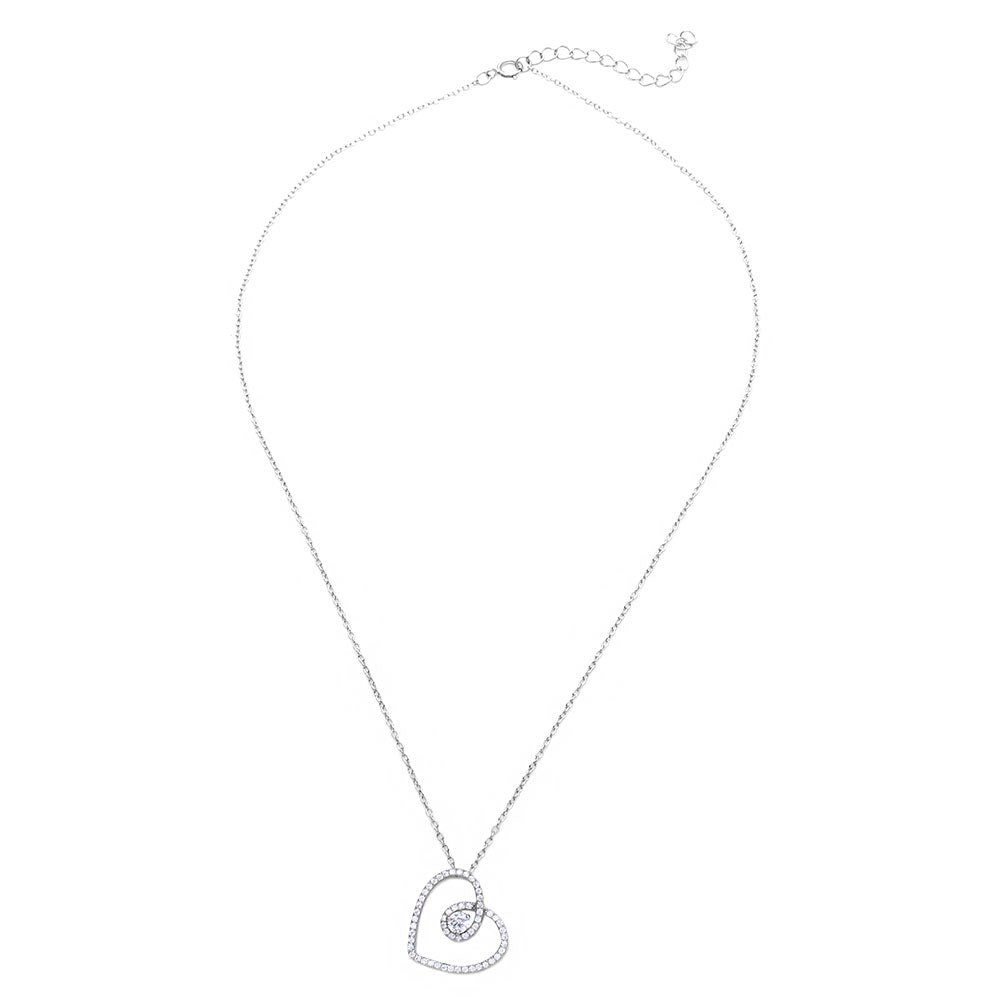 The Infinity Loop Heart Necklace